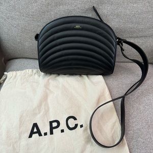 RARE APC Grooved Demi Lune Bag